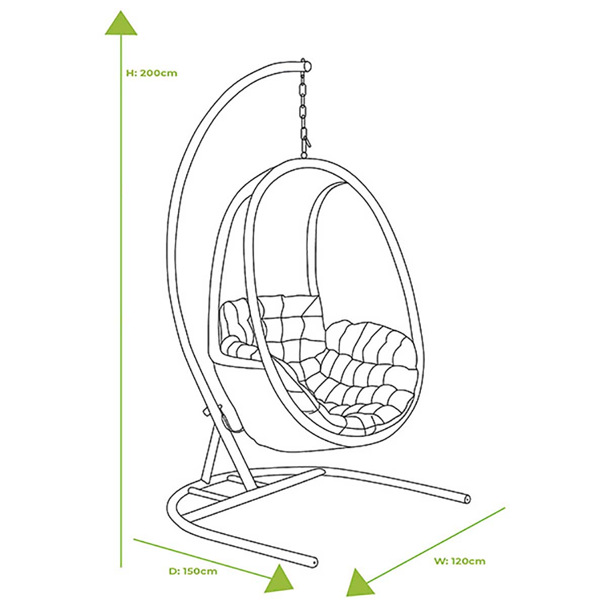 Heritage Hanging Chair 